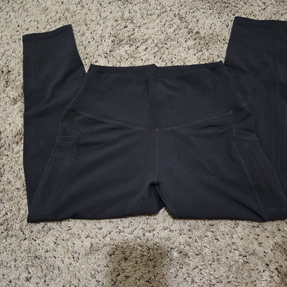 Lot of colorful koala leggings size med, black, white, purple
